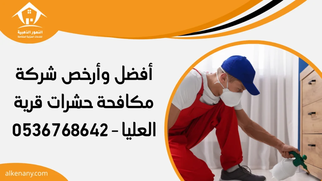 شركة مكافحة حشرات قرية العليا